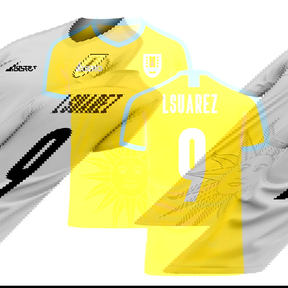 Uruguay 2025-2026 Away Concept Football Kit (Libero) (L SUAREZ 9)
