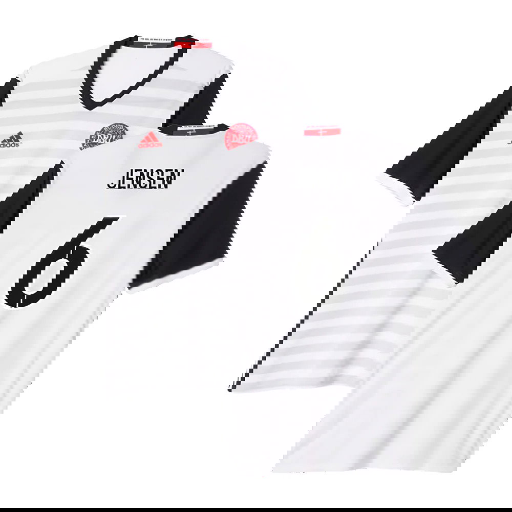 2015-2016 Denmark Away Shirt (Jensen 6)