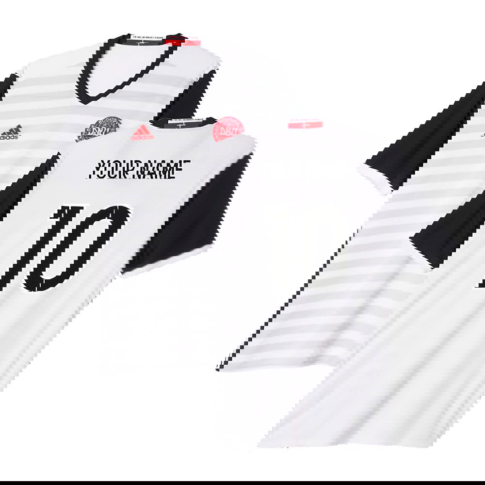 2015-2016 Denmark Away Shirt (Your Name)