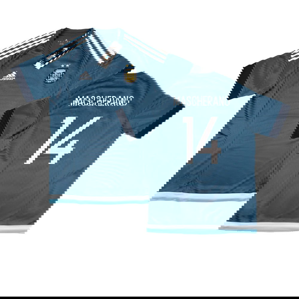 2016-2017 Argentina Away Shirt (Mascherano 14)