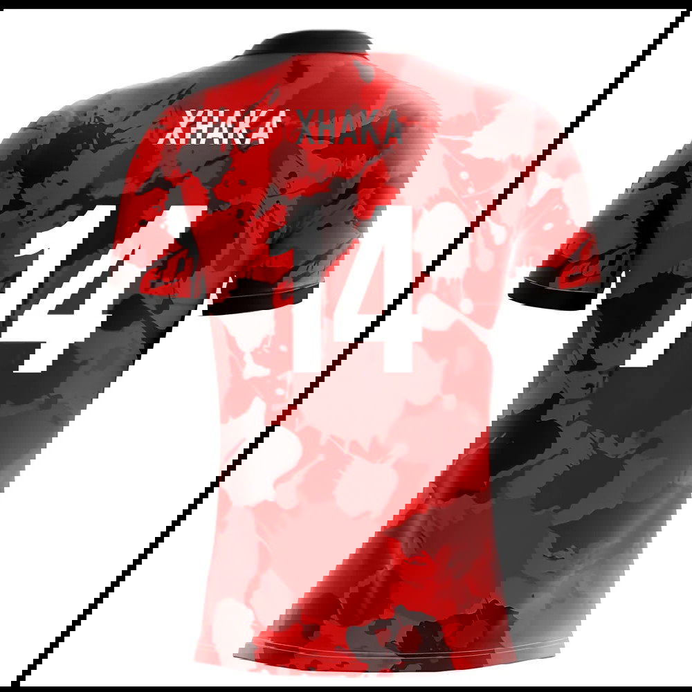 2025-2026 Albania Airo Concept Home Shirt (Xhaka 14) - Kids