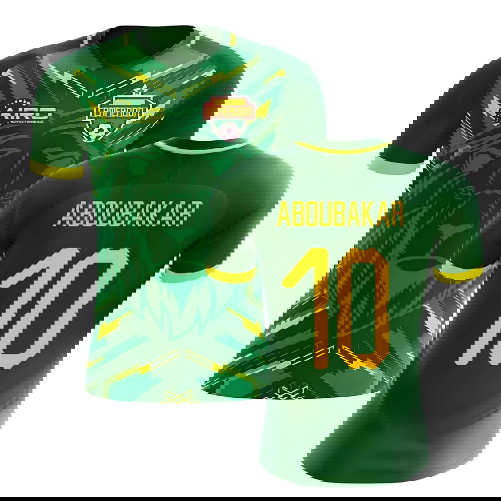 2025-2026 Cameroon Home Concept Football Shirt (Aboubakar 10)