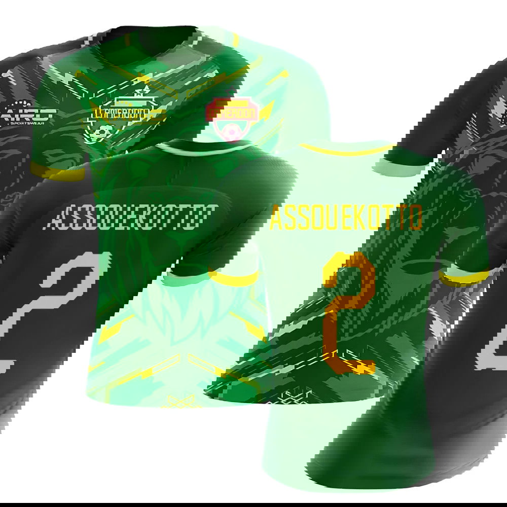2025-2026 Cameroon Home Concept Football Shirt (Assou Ekotto 2)