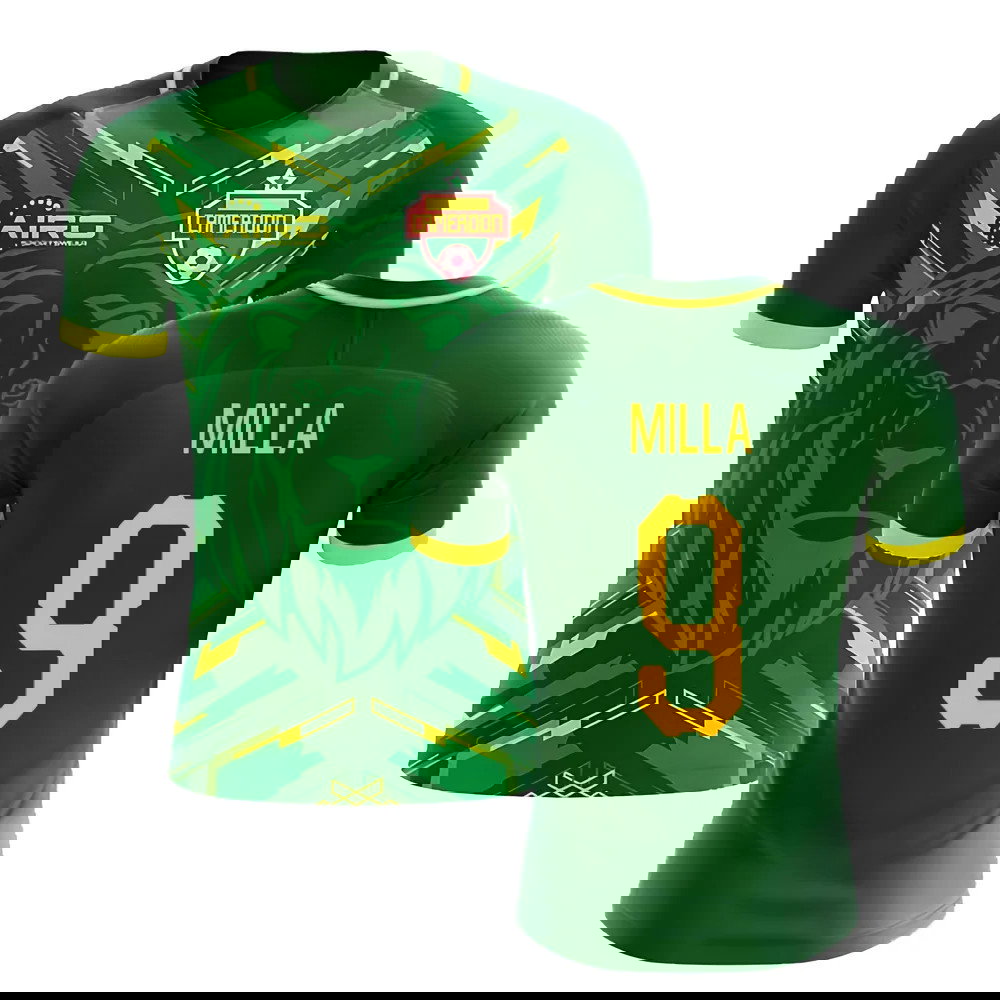 2025-2026 Cameroon Home Concept Football Shirt (Milla 9)