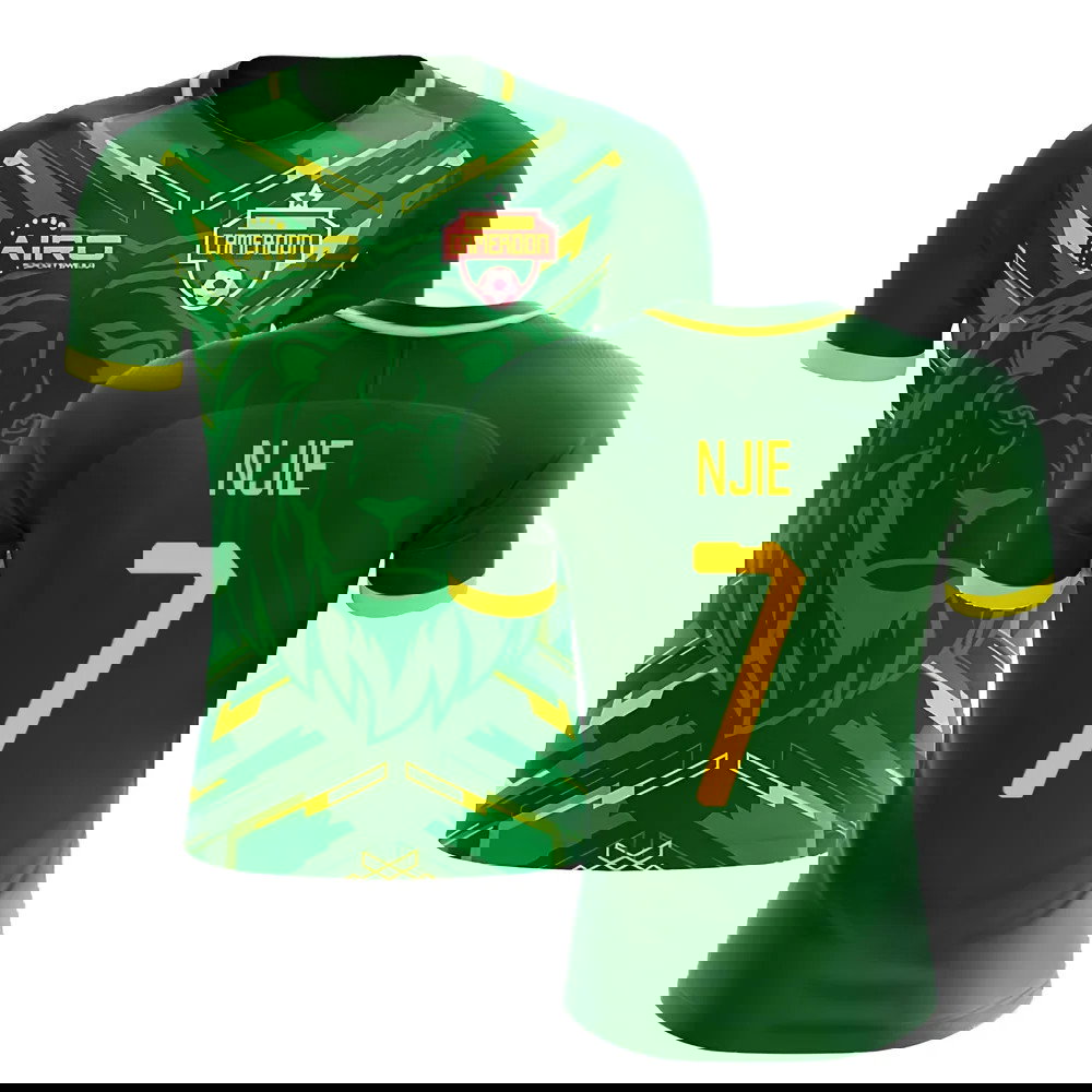 2025-2026 Cameroon Home Concept Football Shirt (Njie 7)