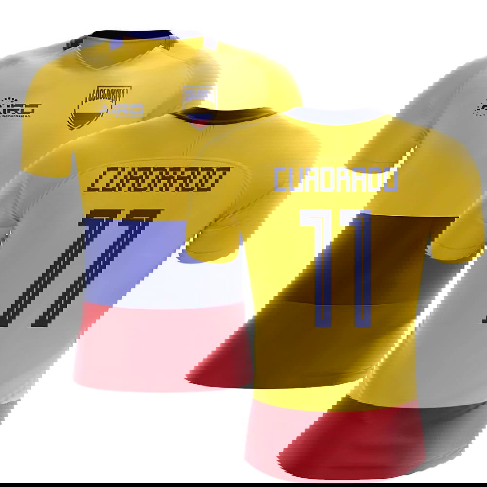 2025-2026 Colombia Flag Concept Football Shirt (Cuadrado 11)