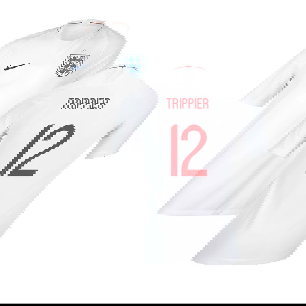 2018-2019 England Authentic Home Shirt (Trippier 12)