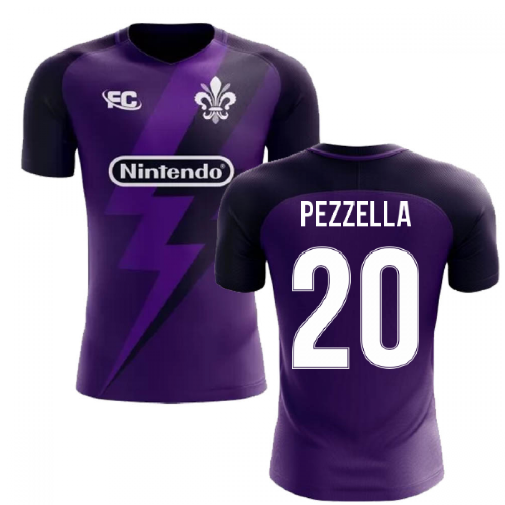 2025-2026 Fiorentina Fans Culture Home Concept Shirt (Pezzella 20)