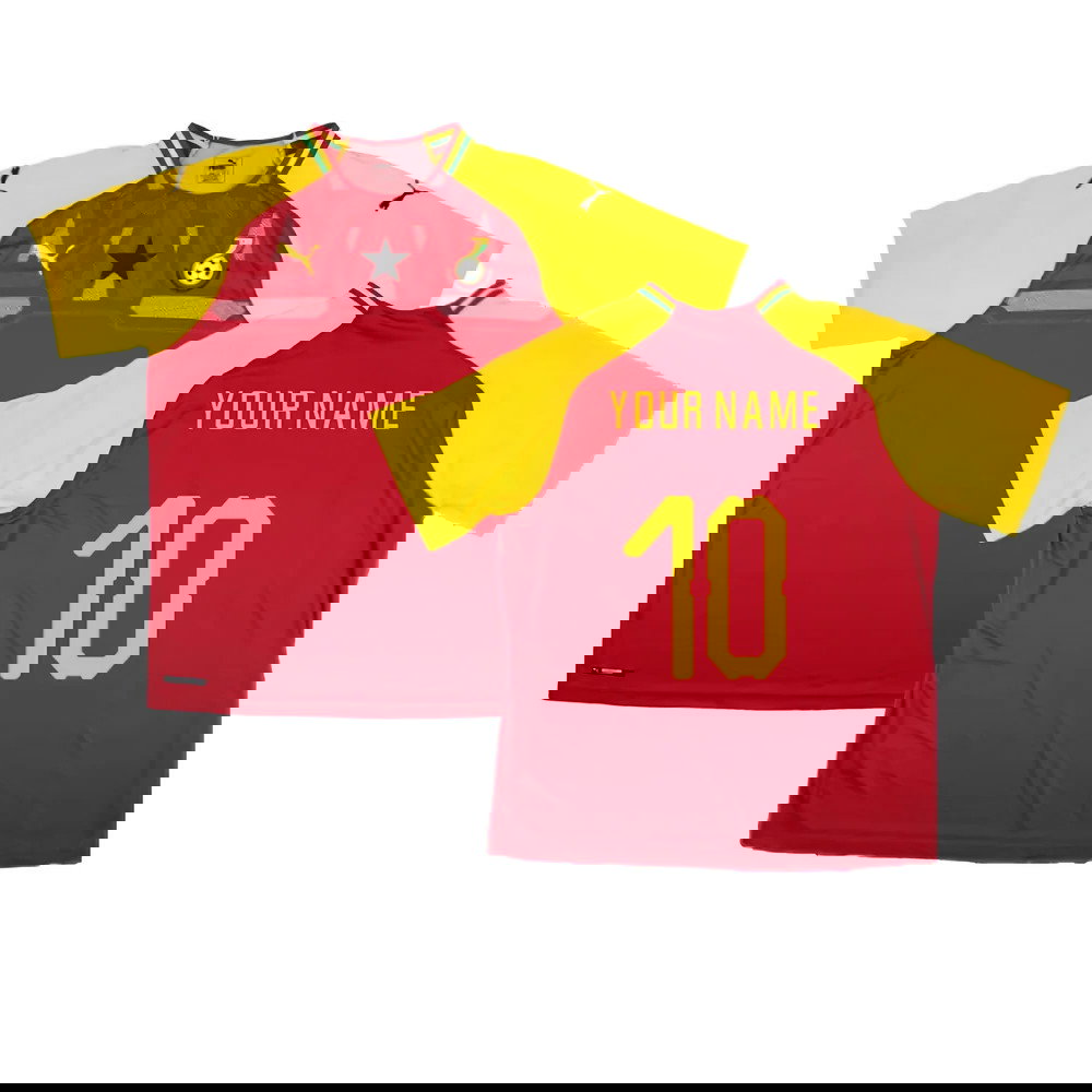 2018-2019 Ghana Home Shirt (Your Name)