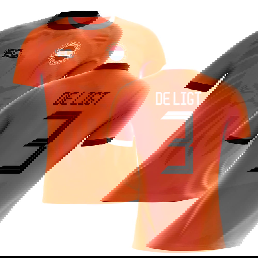 2018-2019 Holland Fans Culture Home Concept Shirt (DE LIGT 3)