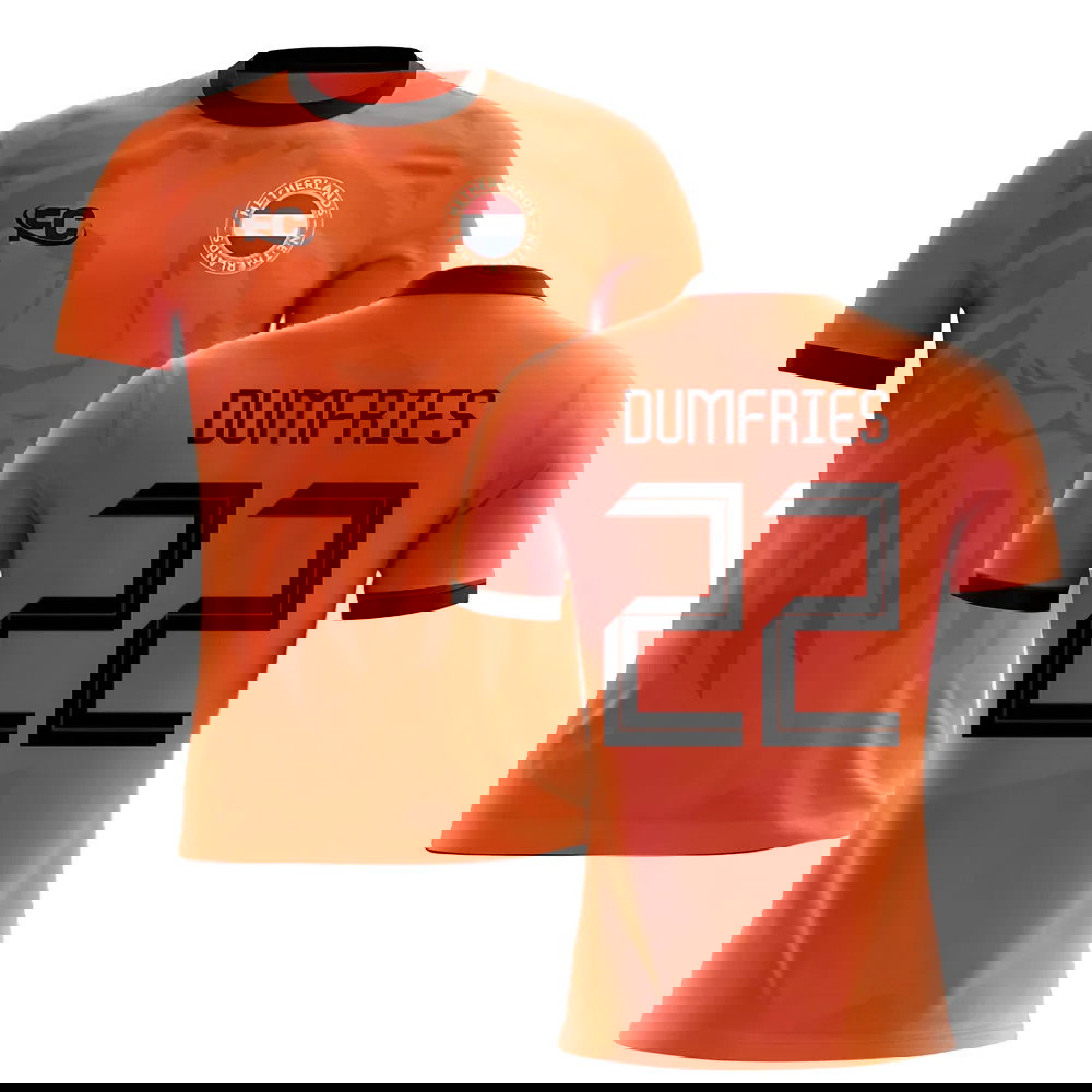 2018-2019 Holland Fans Culture Home Concept Shirt (DUMFRIES 22)