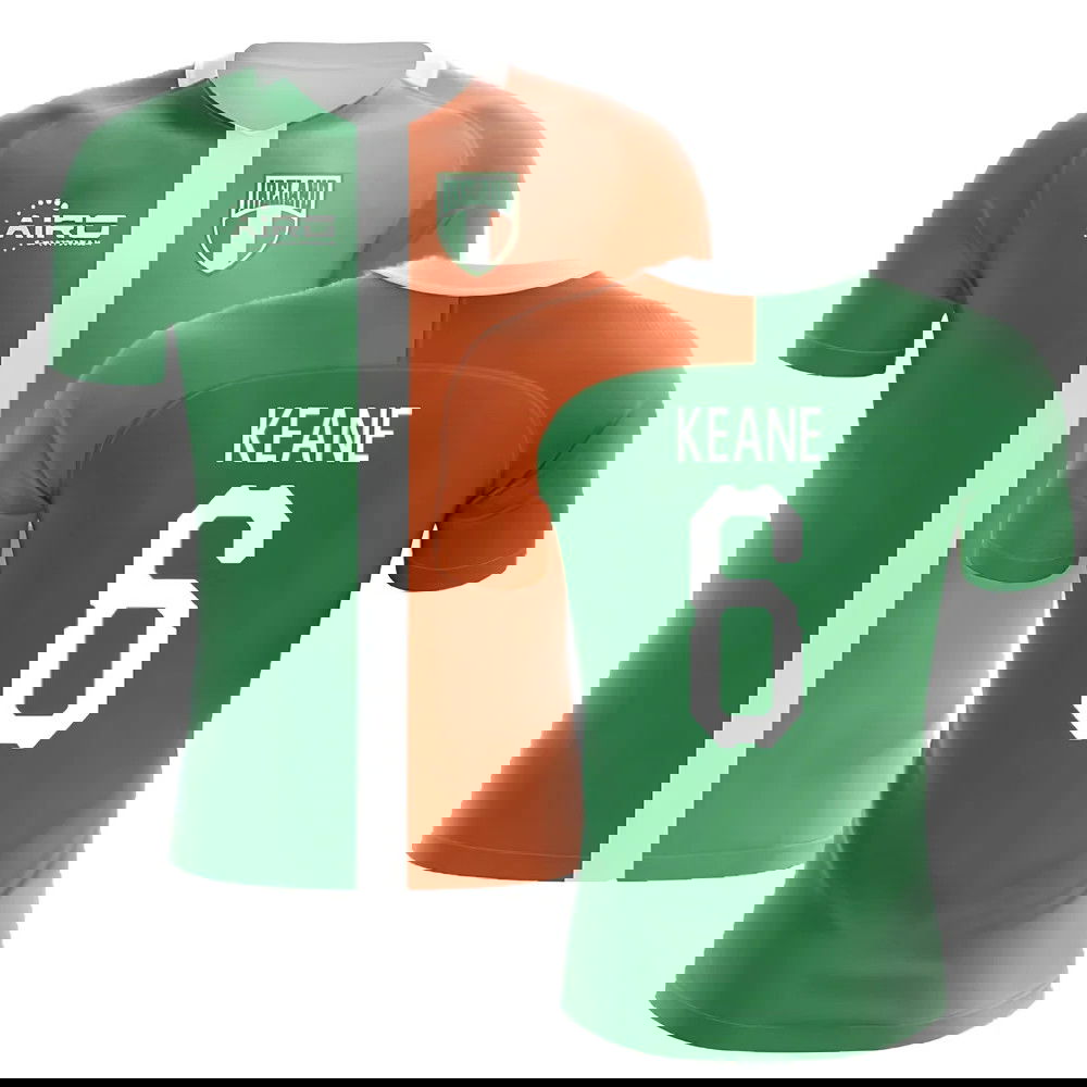 2025-2026 Ireland Flag Concept Football Shirt (Keane 6)
