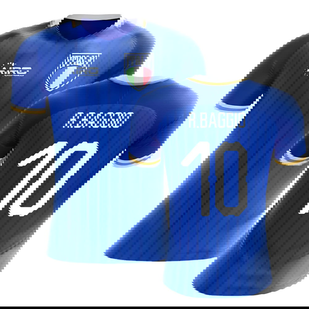 2025-2026 Italy Home Concept Football Shirt (R.Baggio 10)