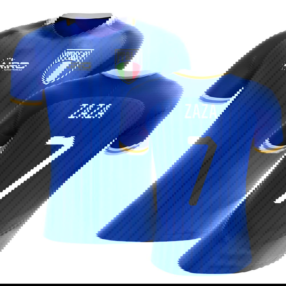 2025-2026 Italy Home Concept Football Shirt (Zaza 7)