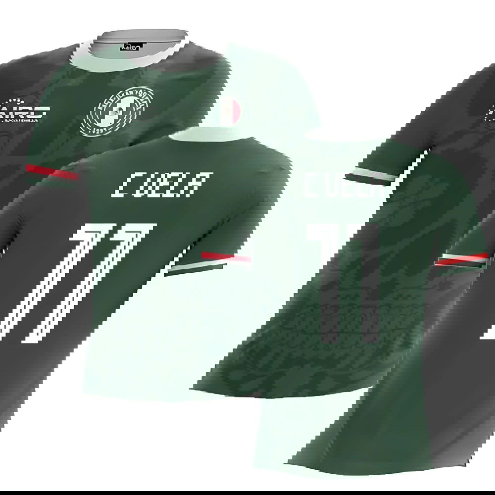 2025-2026 Mexico Home Concept Football Shirt (C.Vela 11)