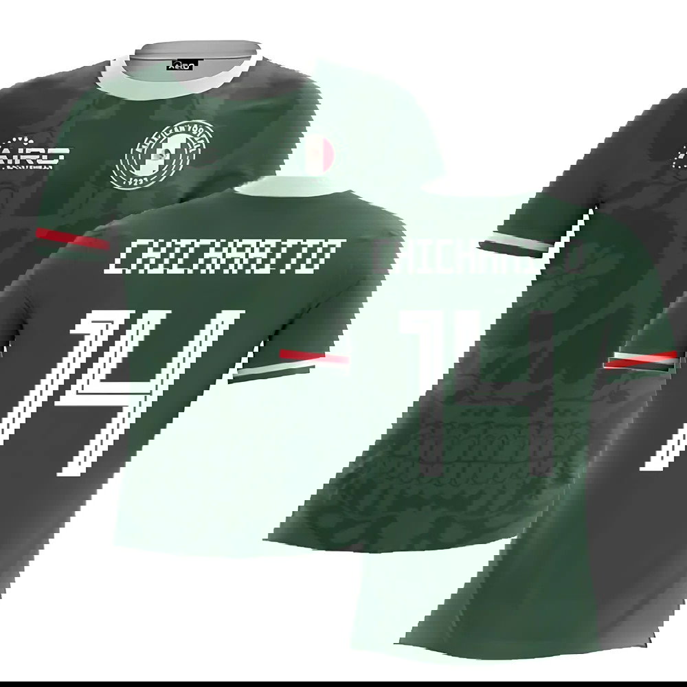 2025-2026 Mexico Home Concept Football Shirt (Chicharito 14)