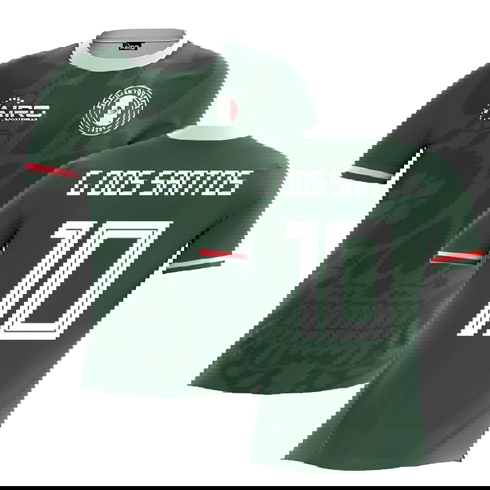 2025-2026 Mexico Home Concept Football Shirt (G.Dos Santos 10)
