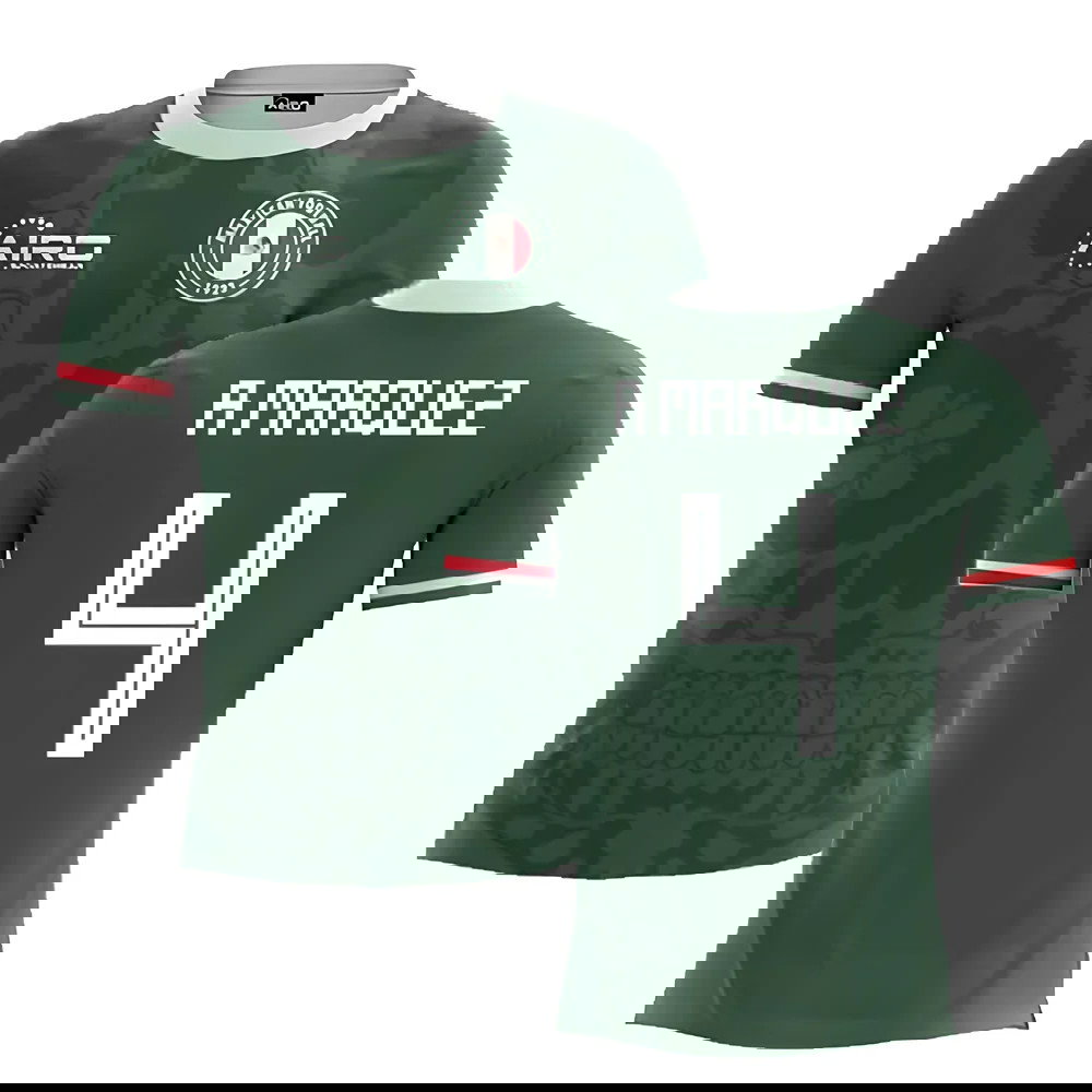 2025-2026 Mexico Home Concept Football Shirt (R.Marquez 4)