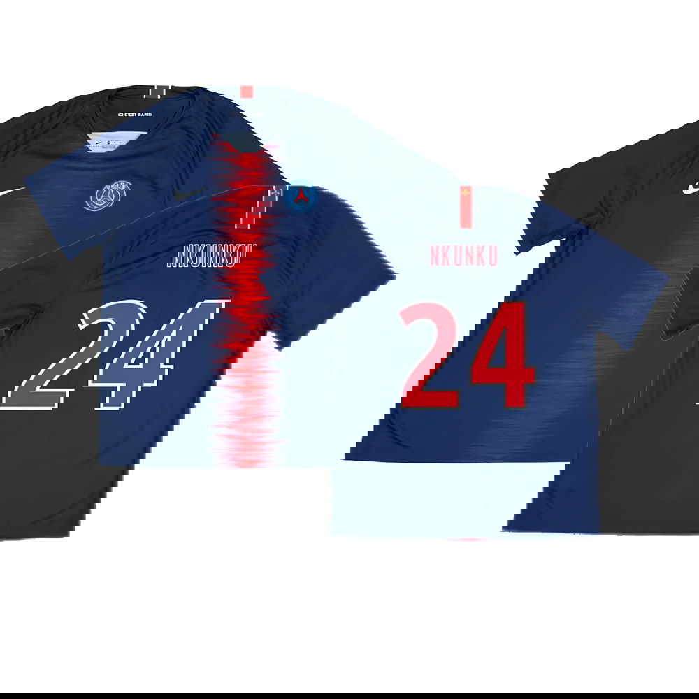 2018-2019 PSG Home Shirt (no sponsor) (Nkunku 24)
