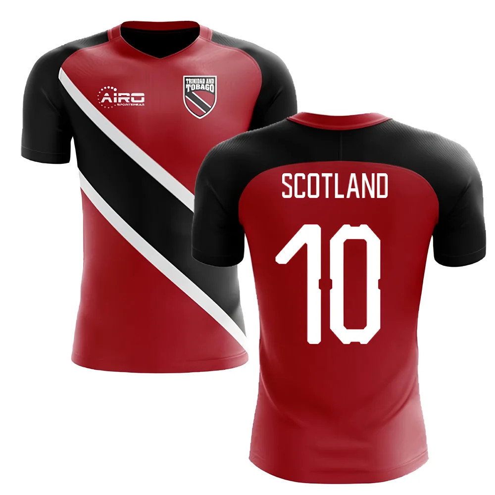 2025-2026 Trinidad And Tobago Home Concept Football Shirt (Scotland 10)