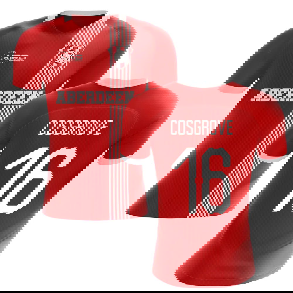 2025-2026 Aberdeen Home Concept Football Shirt (Cosgrove 16)