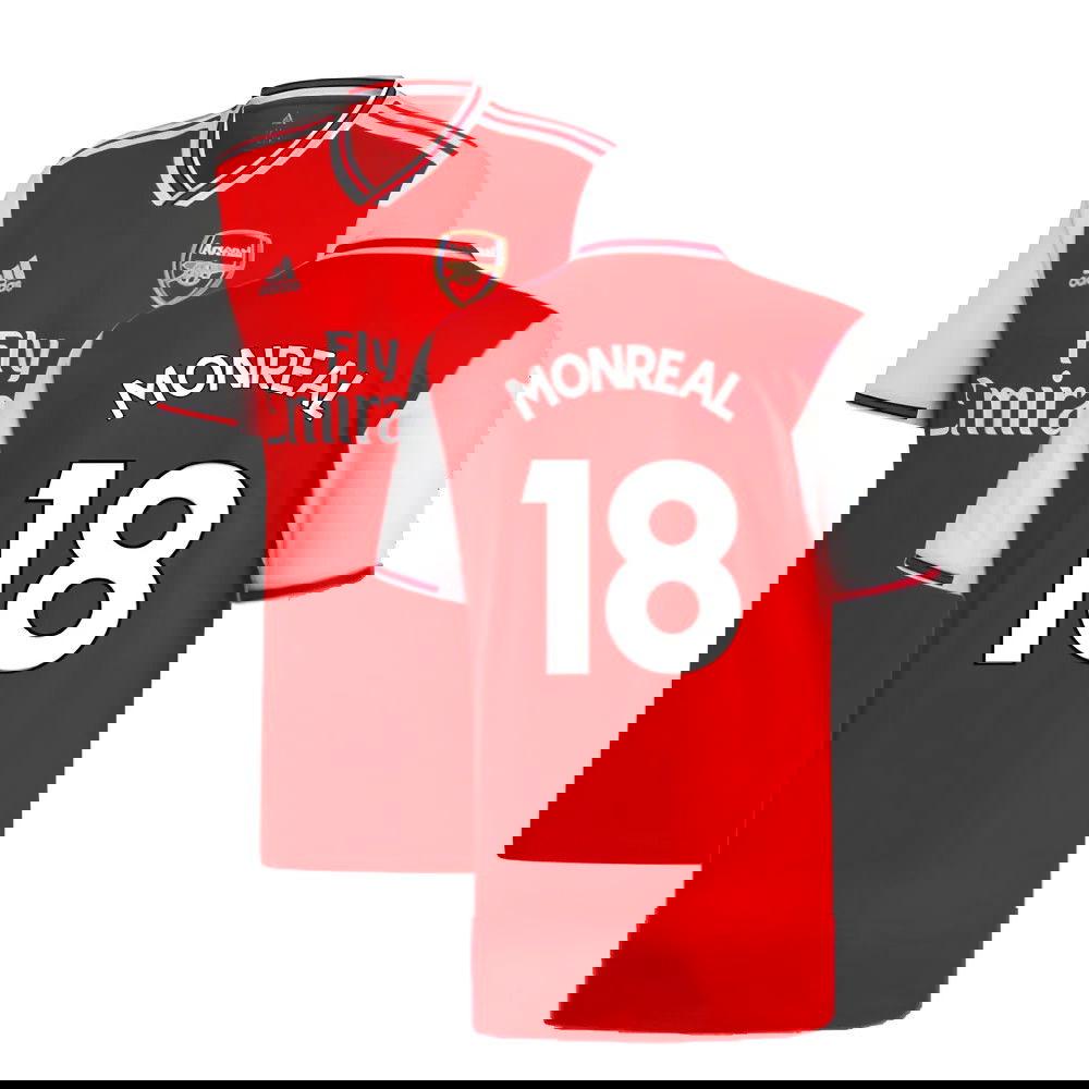 2019-2020 Arsenal Home Shirt (MONREAL 18)