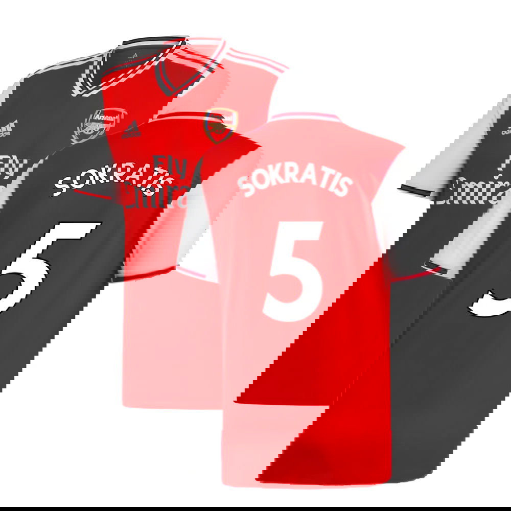 2019-2020 Arsenal Home Shirt (SOKRATIS 5)