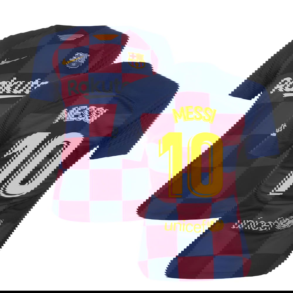 2019-2020 Barcelona Home Nike Ladies Shirt (MESSI 10)
