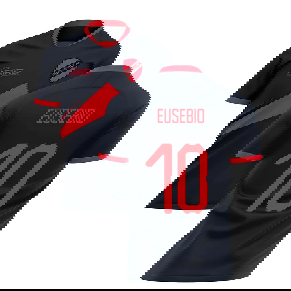 2025-2026 Benfica Away Concept Football Shirt (Eusebio 10)