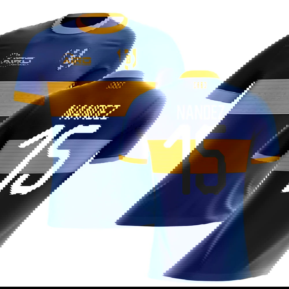 2025-2026 Boca Juniors Home Concept Football Shirt (Nandez 15)