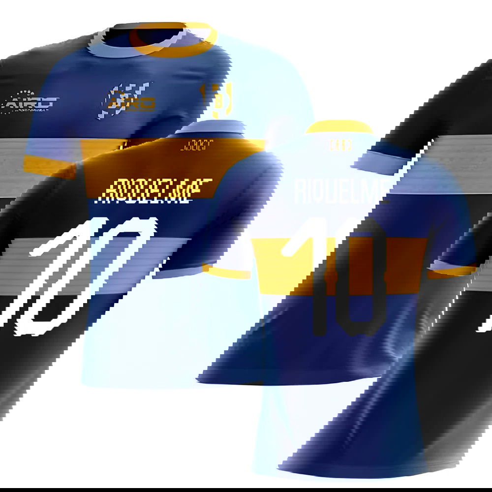 2025-2026 Boca Juniors Home Concept Football Shirt (RIQUELME 10)