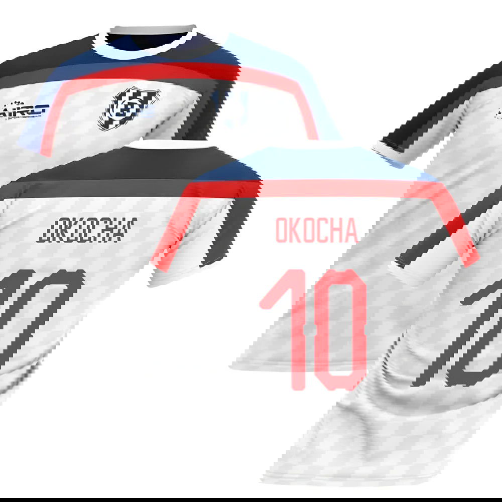 2025-2026 Bolton Home Concept Football Shirt (Okocha 10)