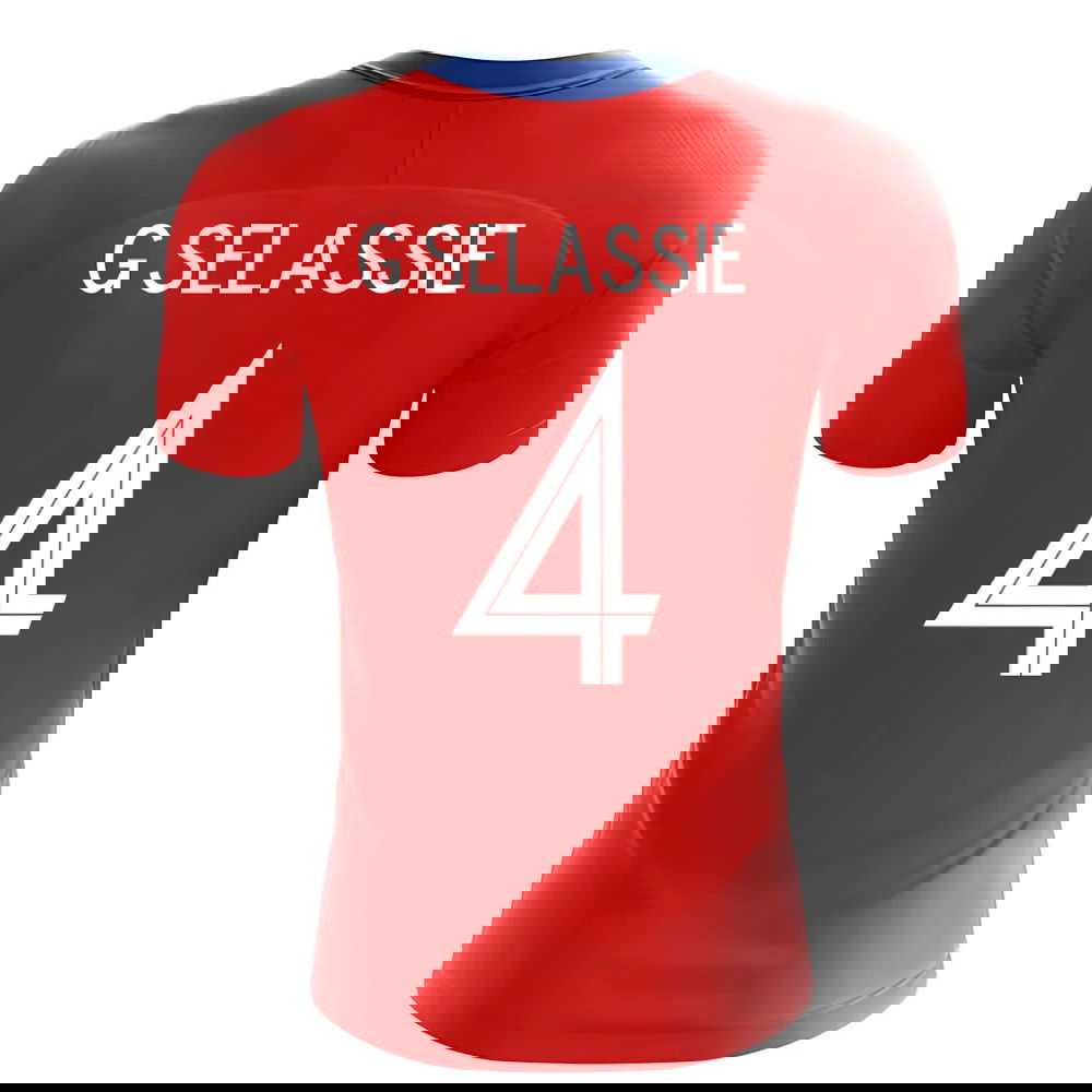 2025-2026 Czech Republic Home Concept Football Shirt (G SELASSIE 4)