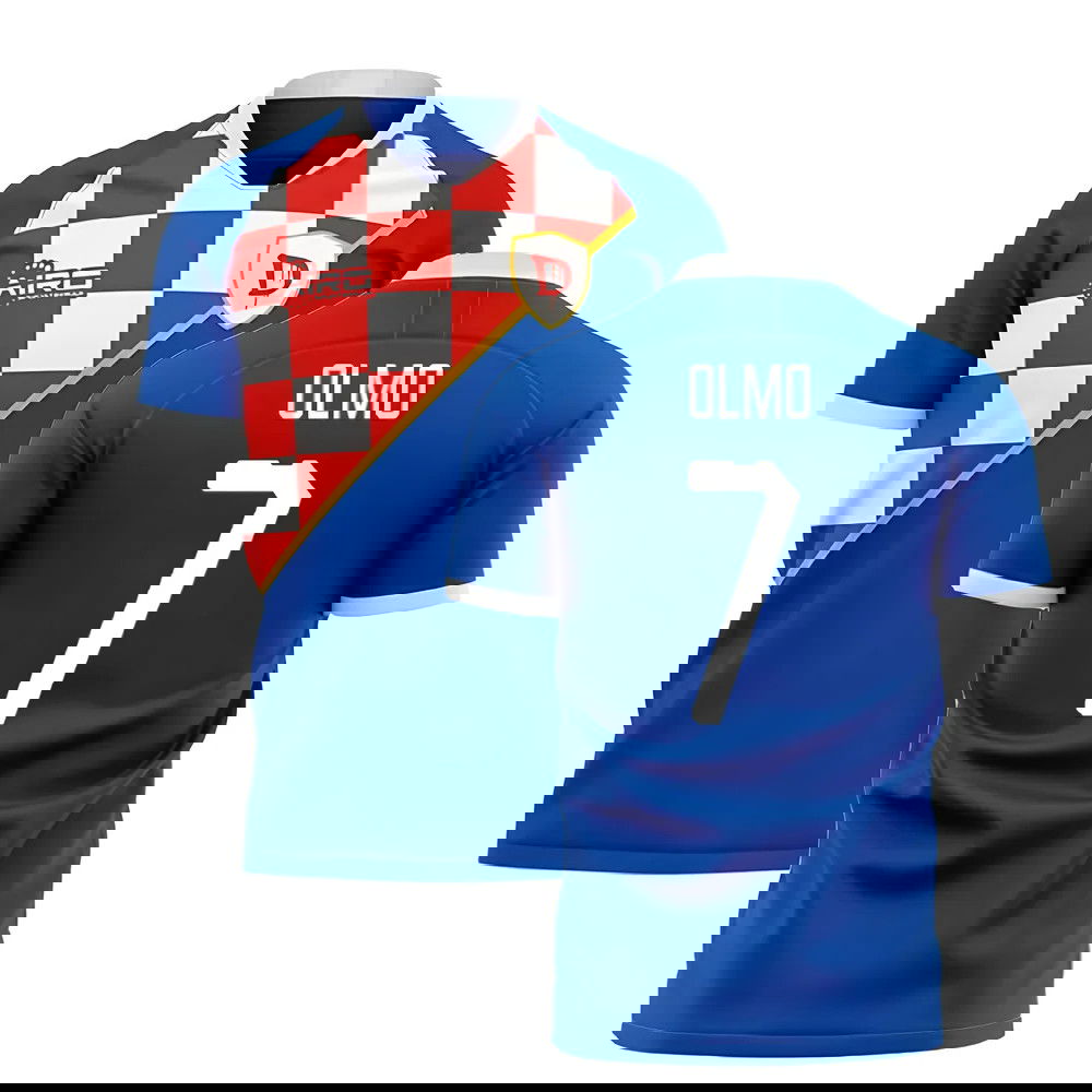 2025-2026 Dinamo Zagreb Home Concept Football Shirt (Olmo 7)