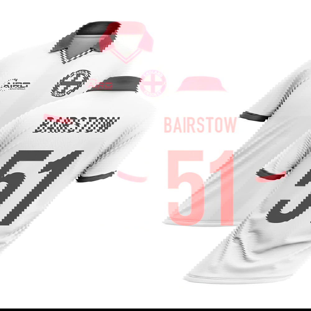 2025-2026 England Cricket Concept Shirt (Bairstow 51)