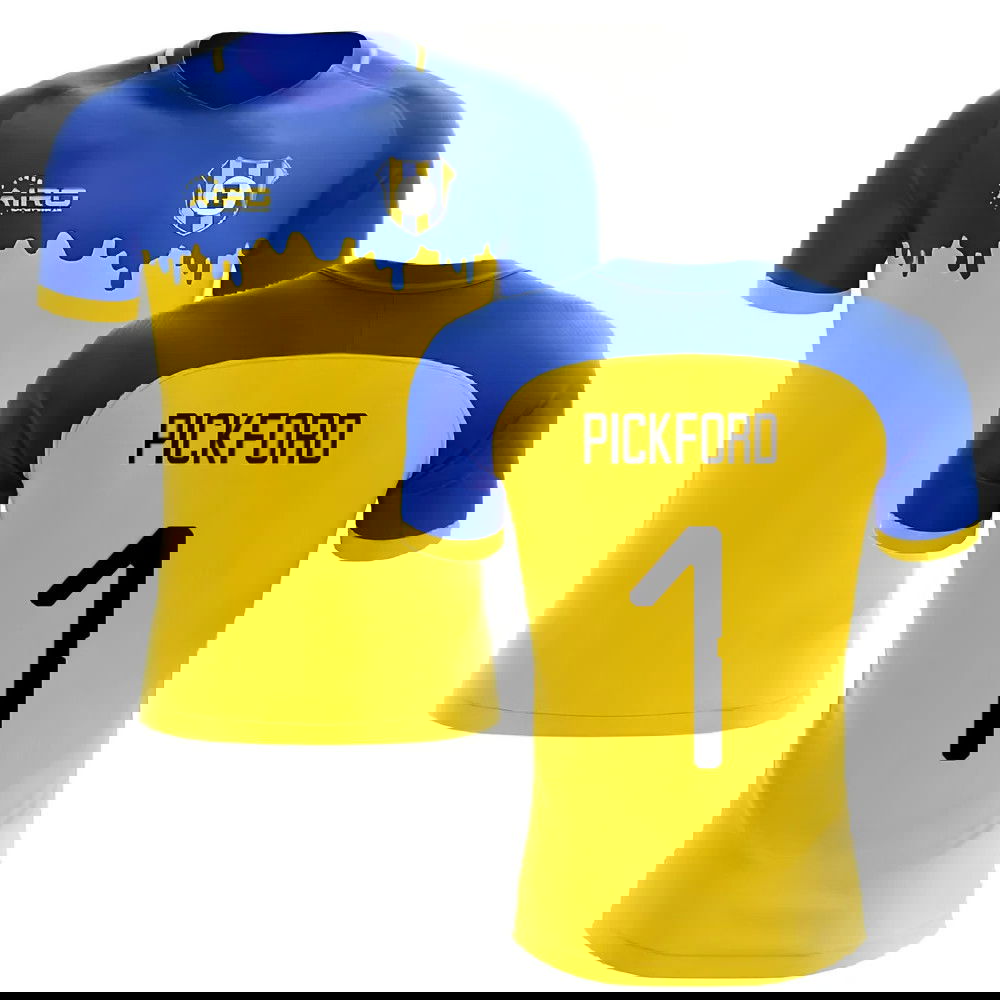 2025-2026 Everton Away Concept Football Shirt (PICKFORD 1)