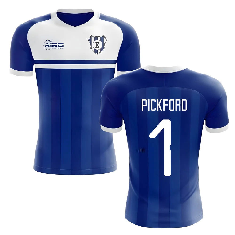 2025-2026 Everton Home Concept Football Shirt (PICKFORD 1)