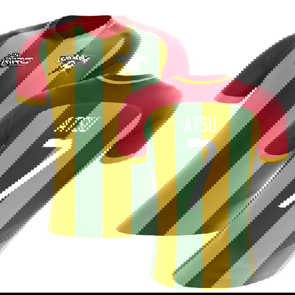 2025-2026 Ghana Home Concept Football Shirt (Atsu 7)