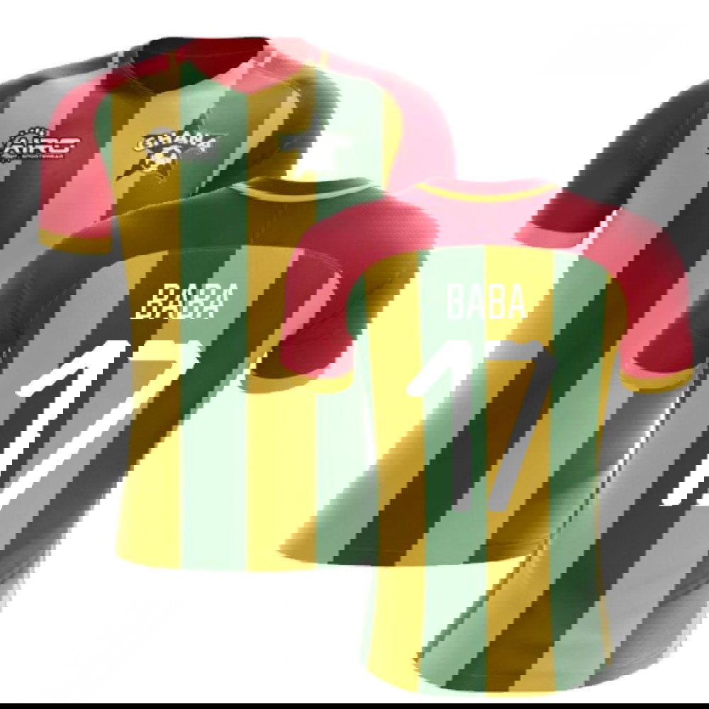 2025-2026 Ghana Home Concept Football Shirt (Baba 17)