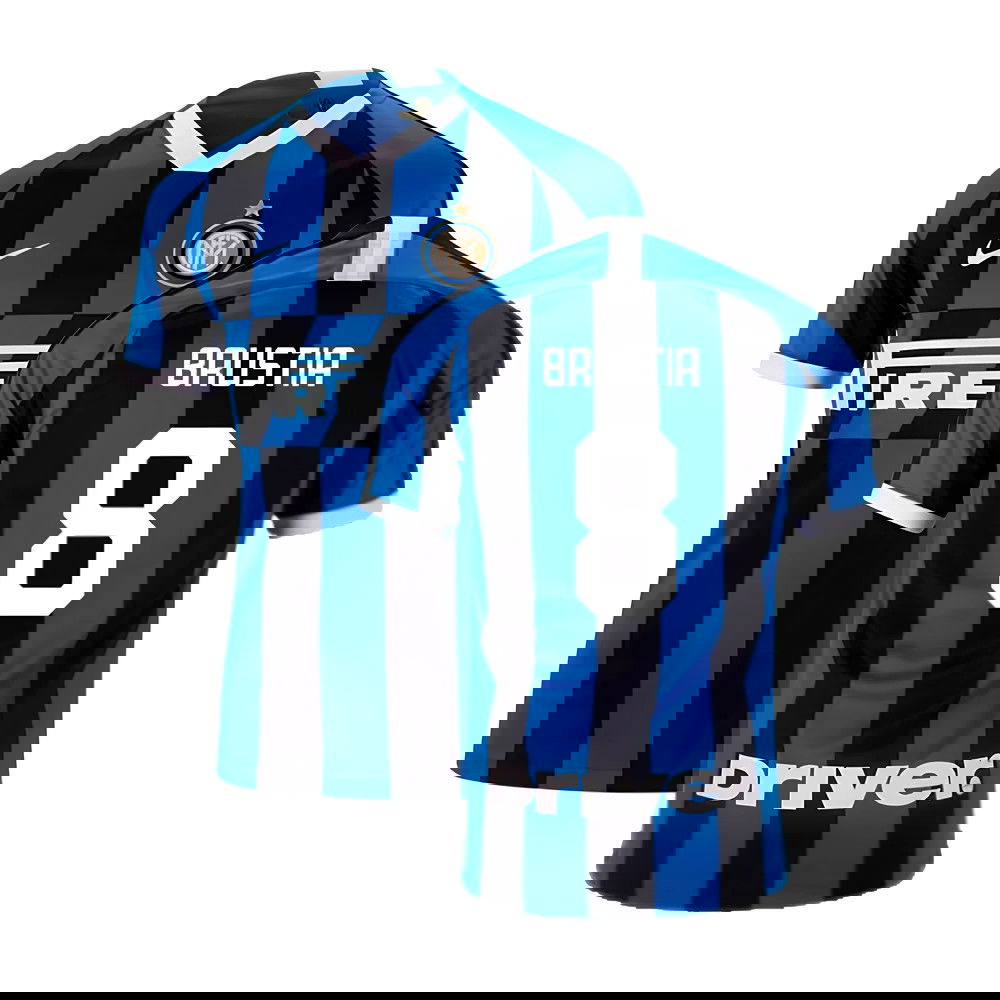 2019-2020 Inter Milan Home Shirt (Brustia 8)