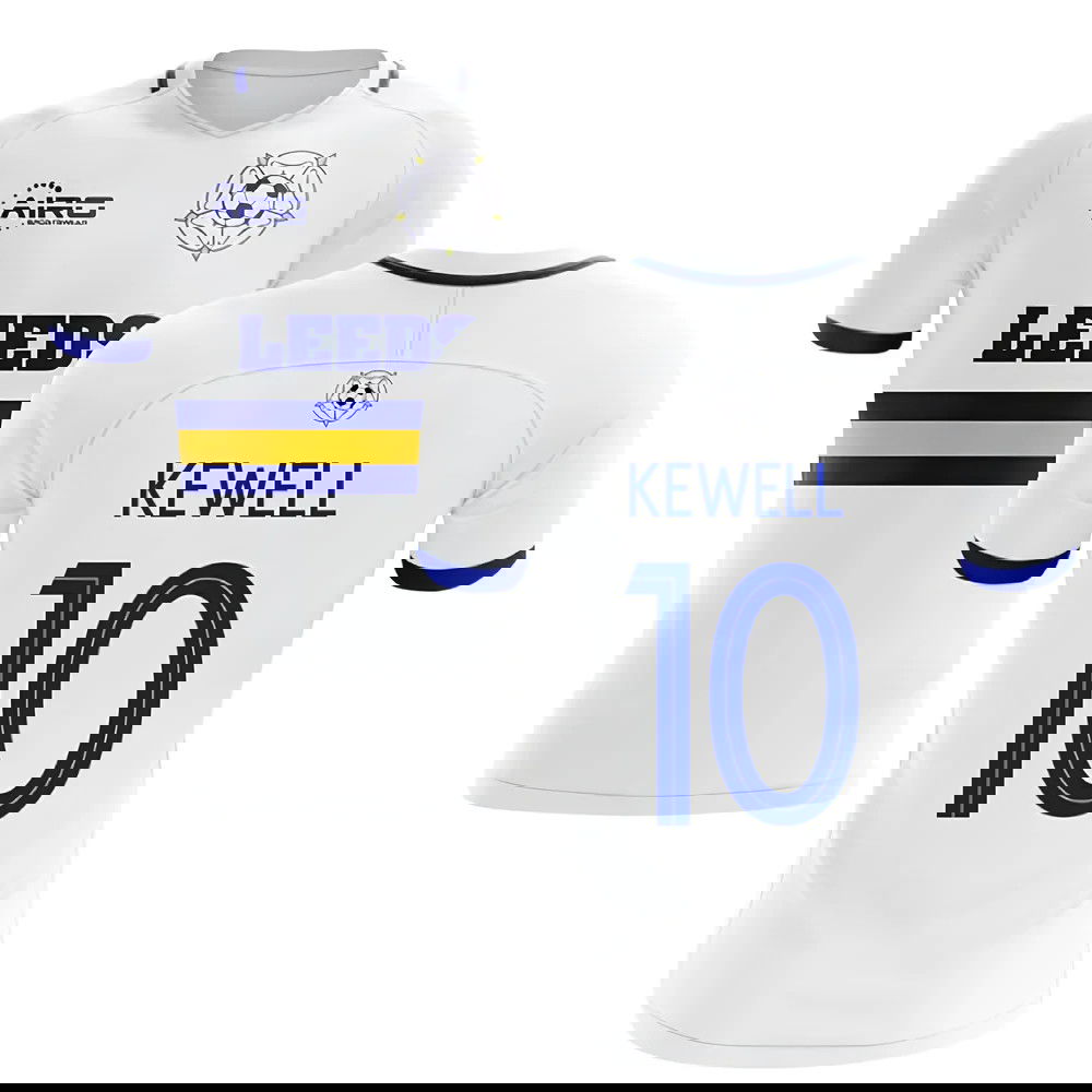 2025-2026 Leeds Home Concept Football Shirt (KEWELL 10)