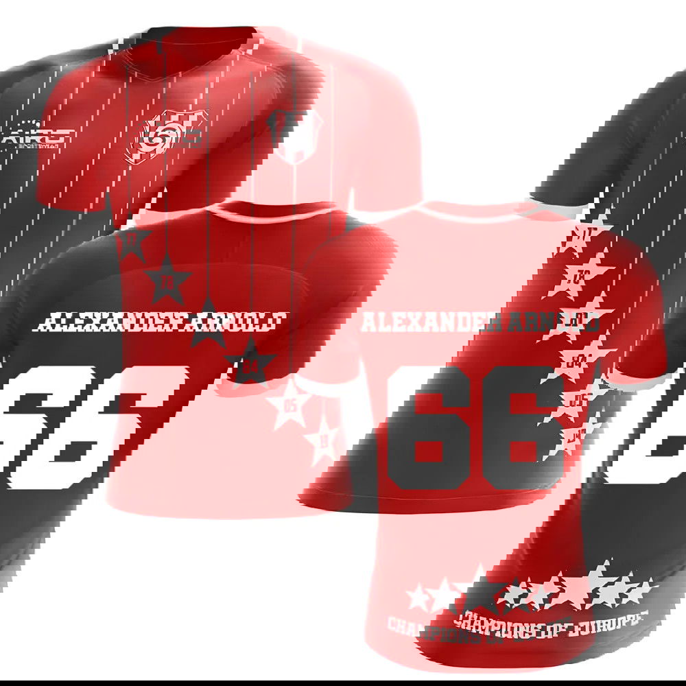 2025-2026 Liverpool 6 Time Champions Concept Football Shirt (Alexander Arnold 66)