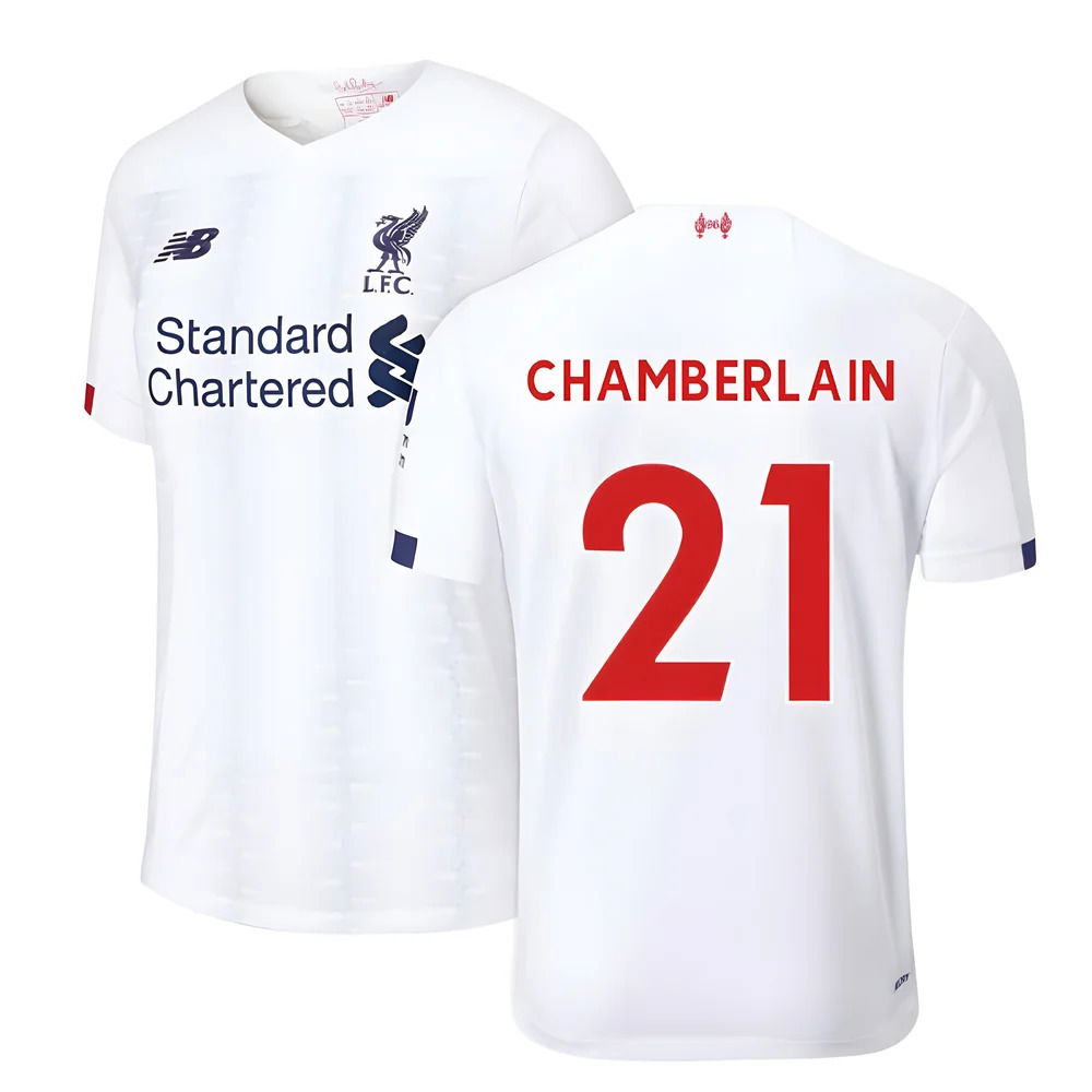 2019-2020 Liverpool Away Football Shirt (Chamberlain 21)