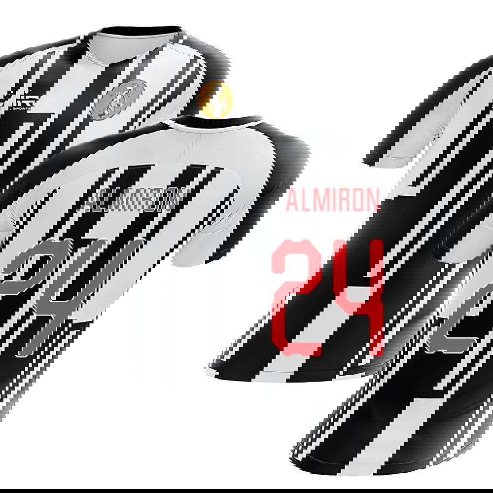 2025-2026 Newcastle Home Concept Football Shirt (ALMIRON 24)
