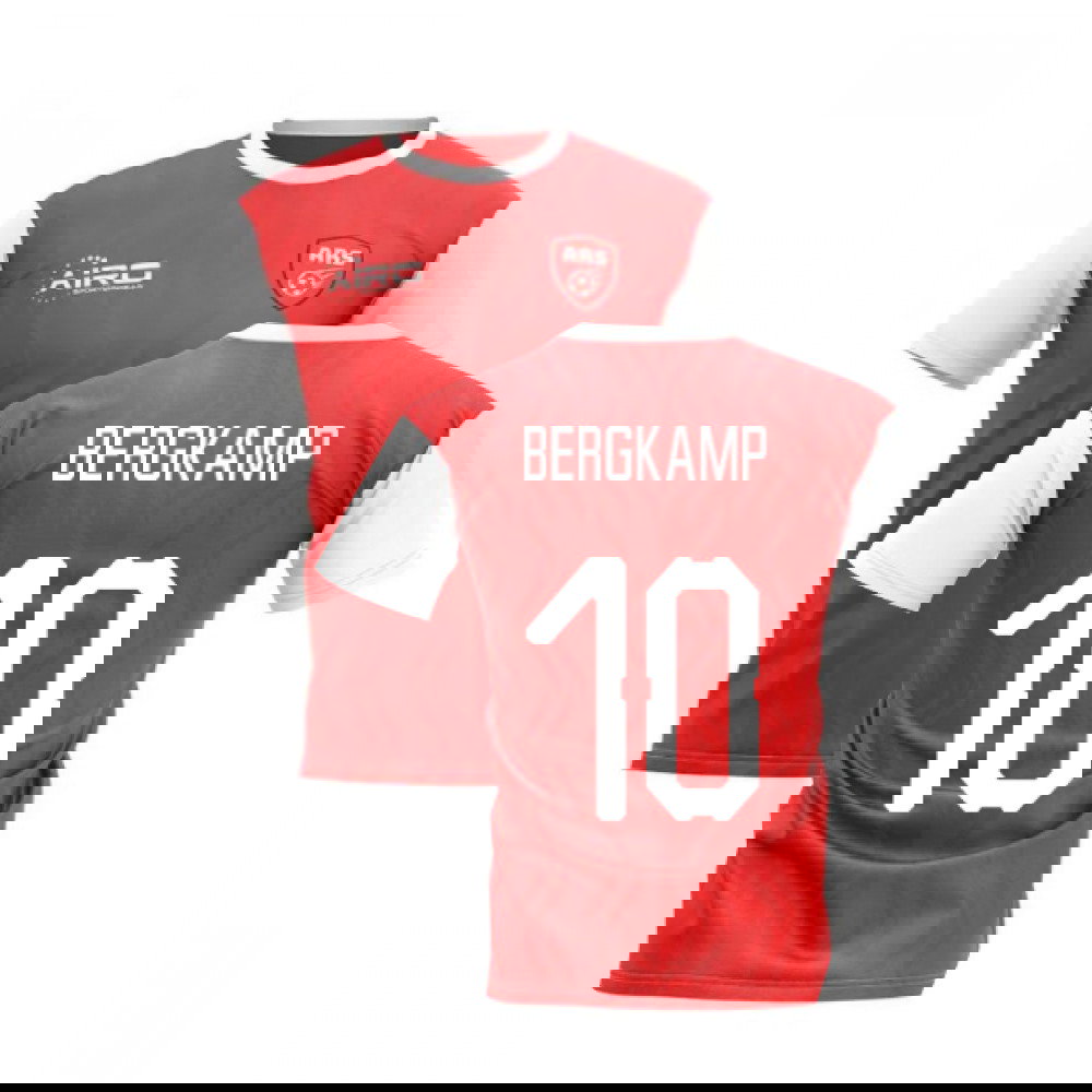 2025-2026 North London Home Concept Football Shirt (BERGKAMP 10)