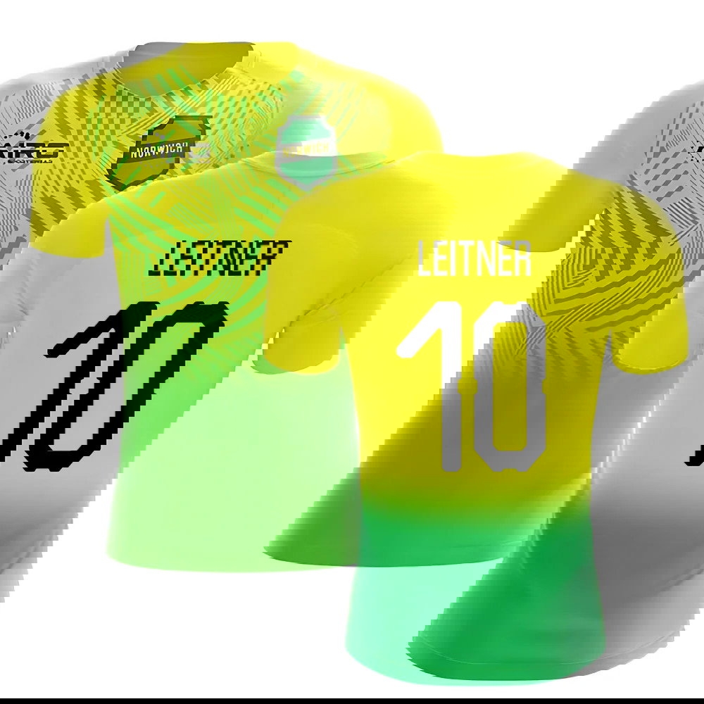 2025-2026 Norwich Home Concept Football Shirt (Leitner 10)