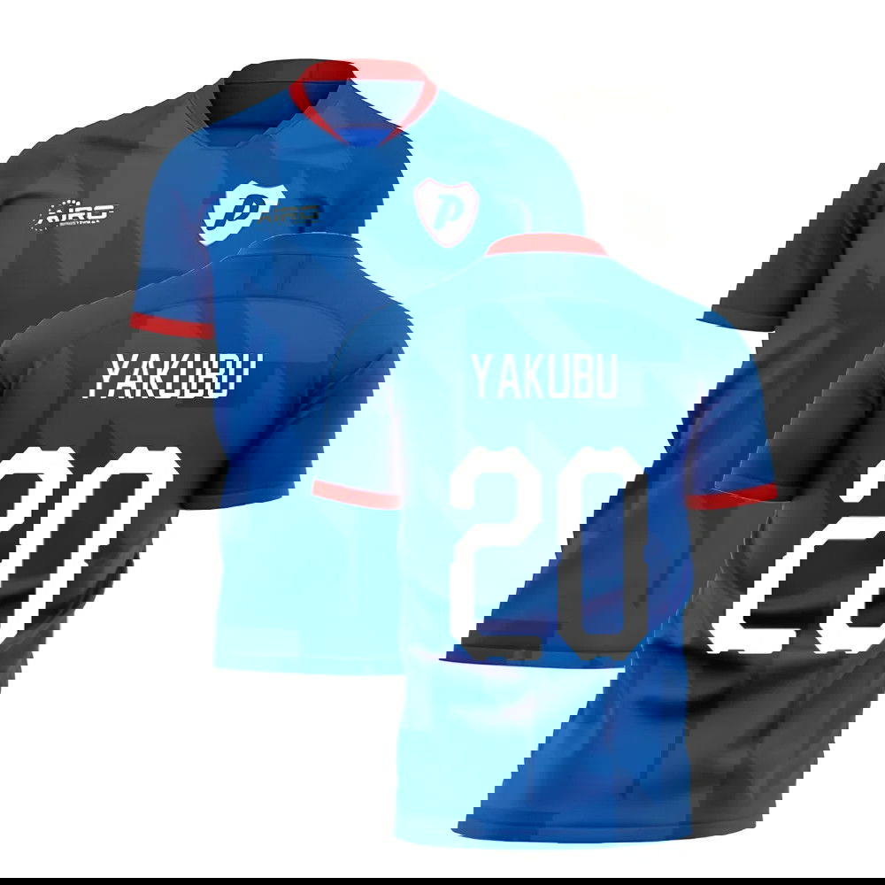 2025-2026 Portsmouth Home Concept Football Shirt (Yakubu 20)