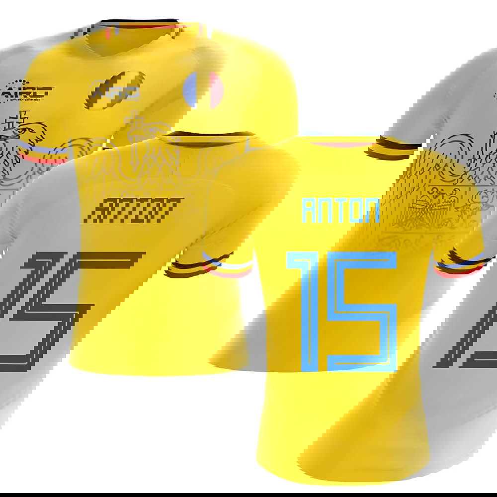 2025-2026 Romania Home Concept Football Shirt (Anton 15)