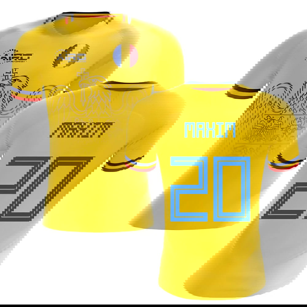 2025-2026 Romania Home Concept Football Shirt (Maxim 20)