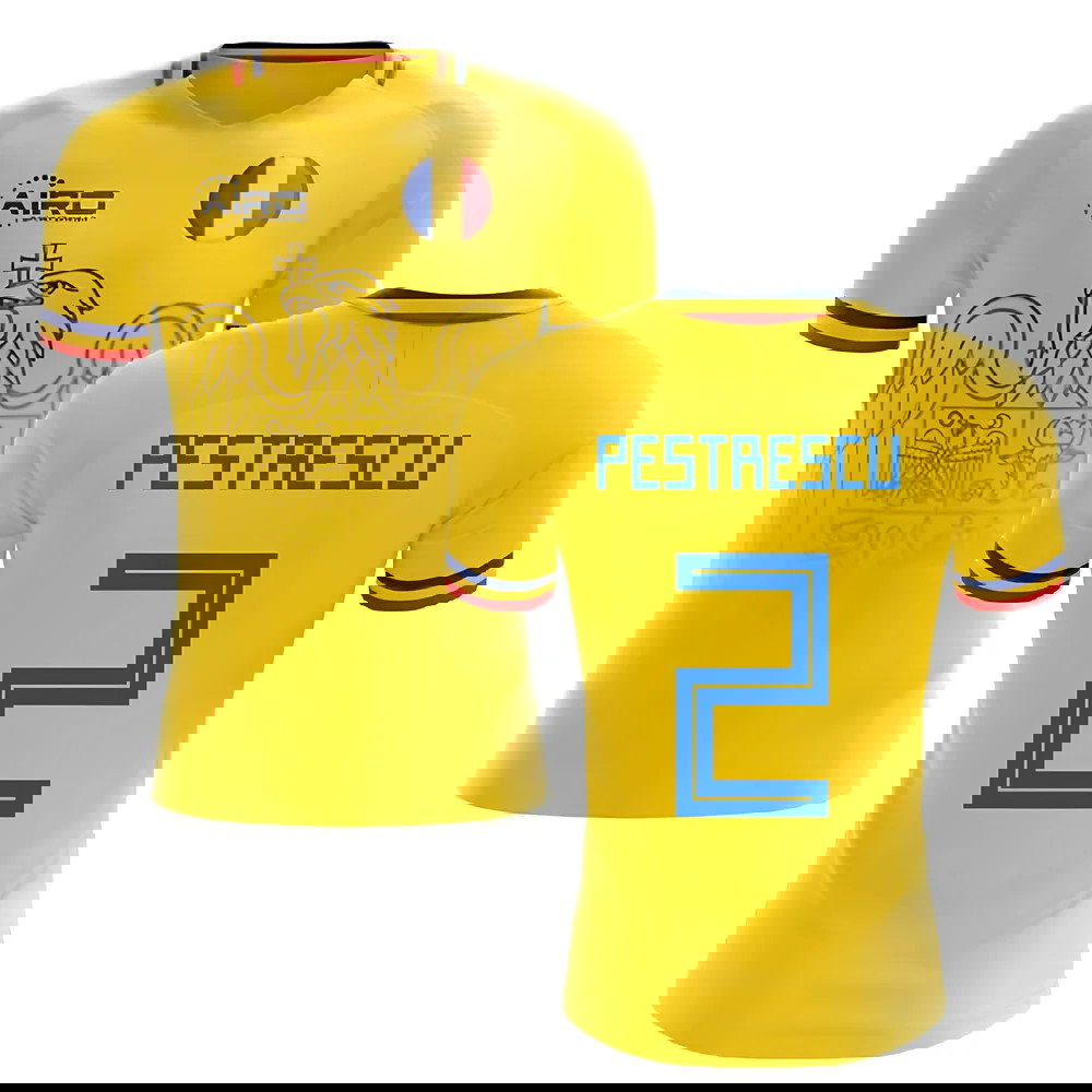 2025-2026 Romania Home Concept Football Shirt (Pestrescu 2)